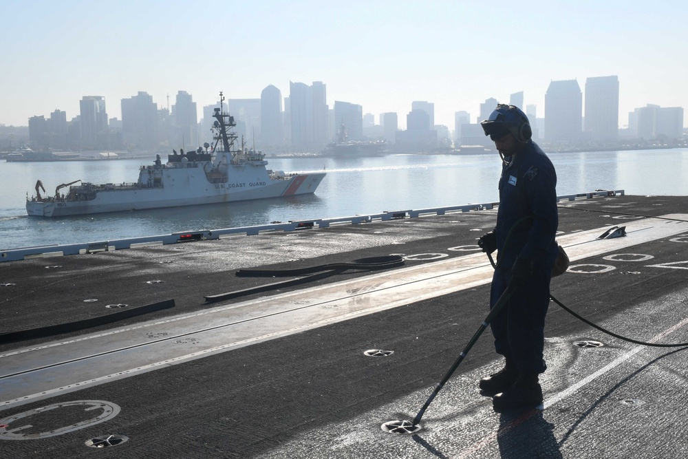 USS Theodore Roosevelt Maintenance