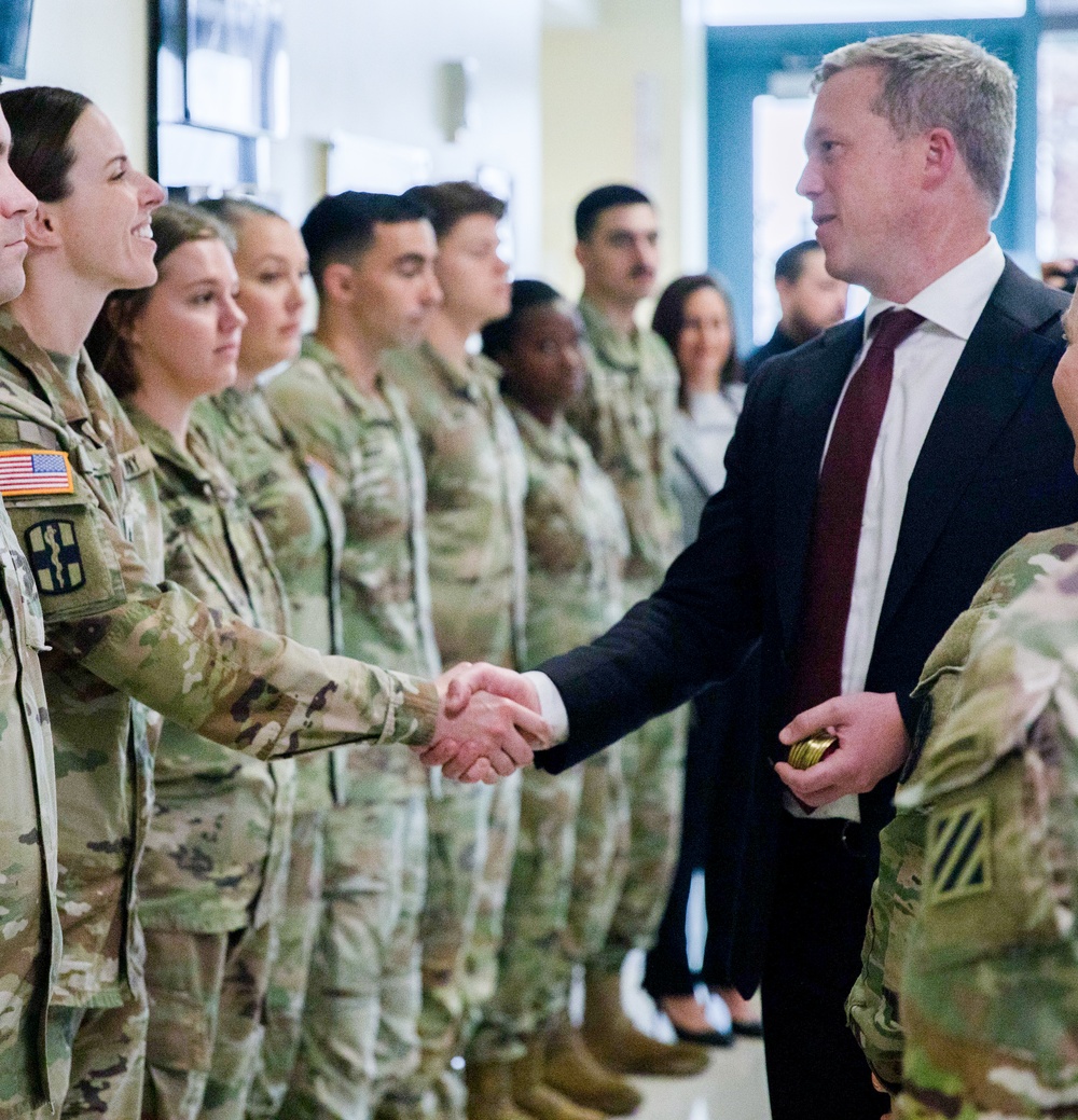 SECARMY recognizes Winn Army Community Hospital Team for lifesaving response