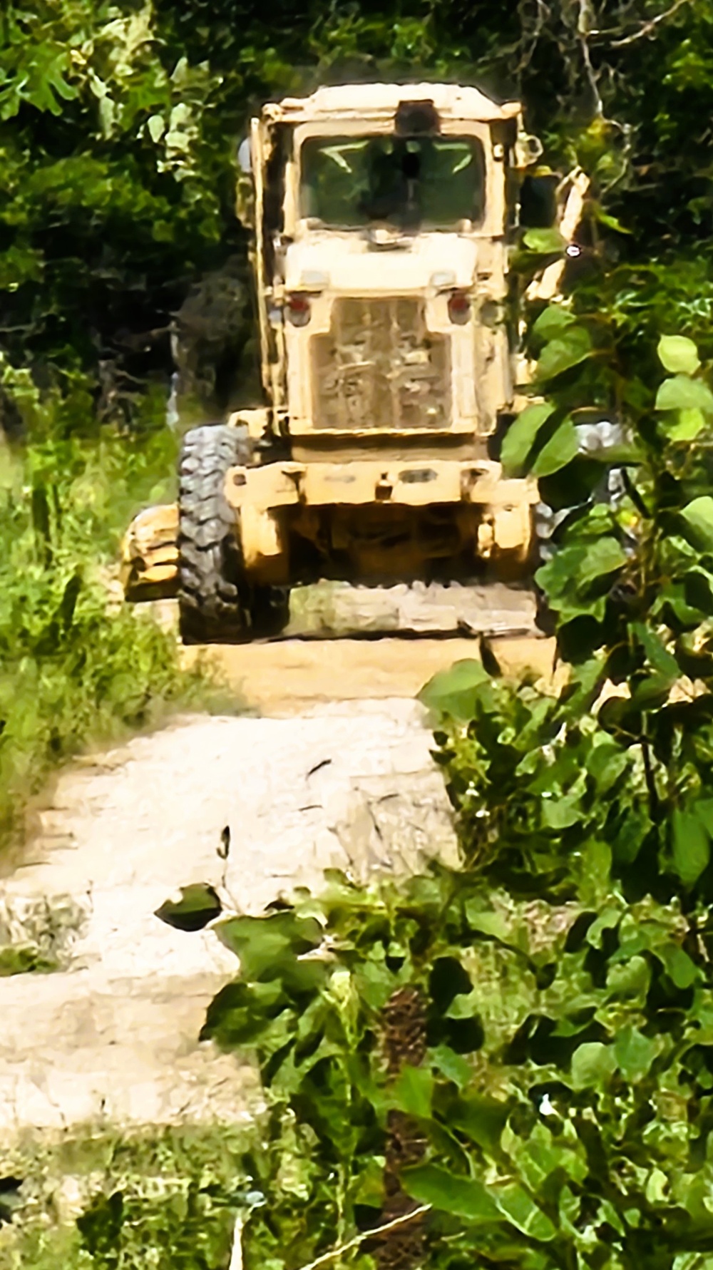 Soldiers from multiple engineer units associated with Army Reserve’s 389th Engineer Battalion train at McCoy in July 2025