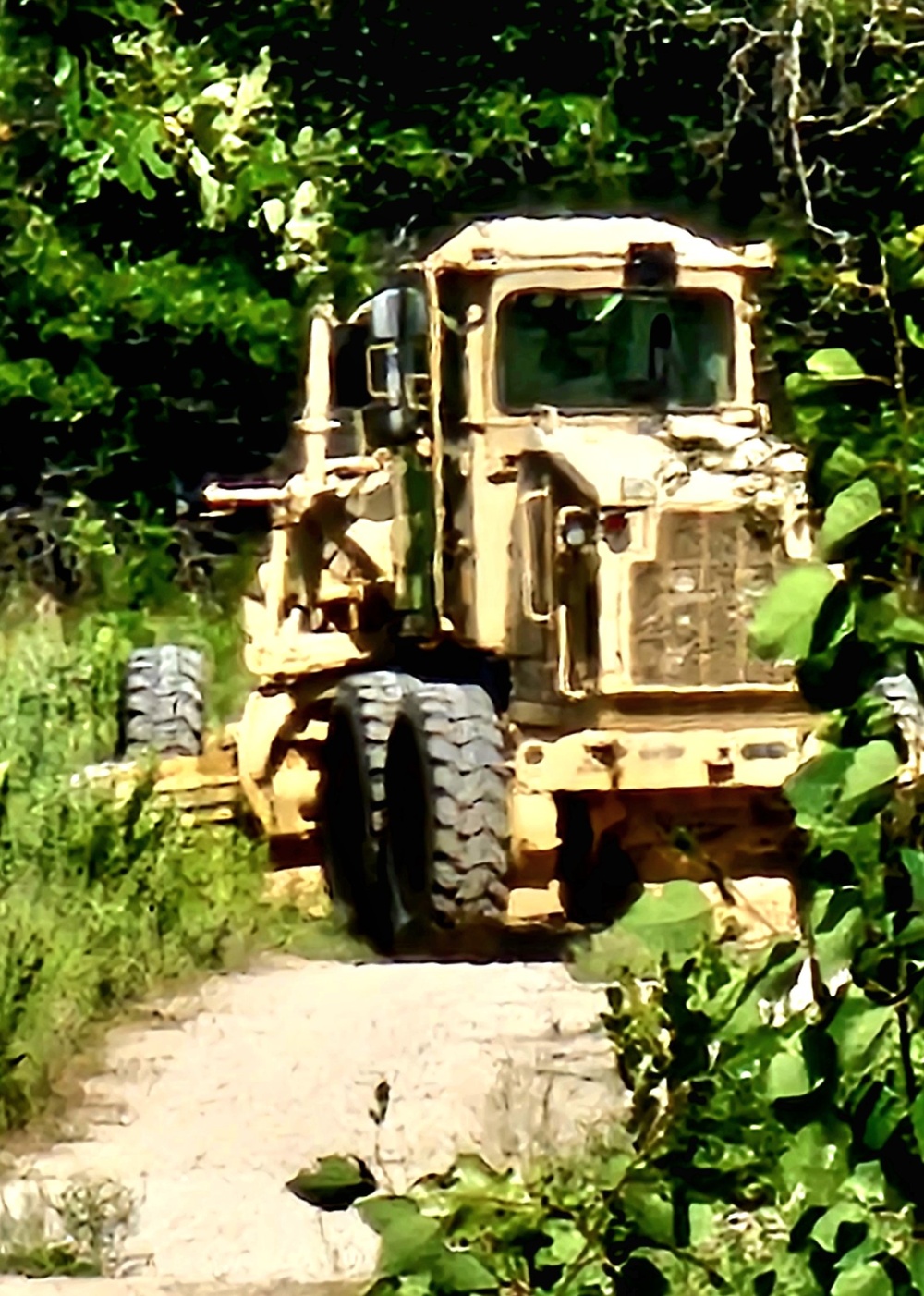 Soldiers from multiple engineer units associated with Army Reserve’s 389th Engineer Battalion train at McCoy in July 2025
