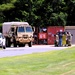 Soldiers from multiple engineer units associated with Army Reserve’s 389th Engineer Battalion train at McCoy in July 2025
