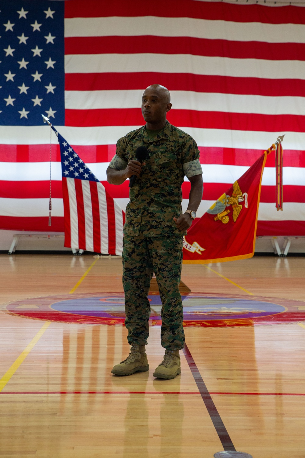 Sgt. Maj. Robert E. Catching appointed as Sergeant Major of Camp Blaz