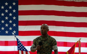 Sgt. Maj. Robert E. Catching appointed as Sergeant Major of Camp Blaz