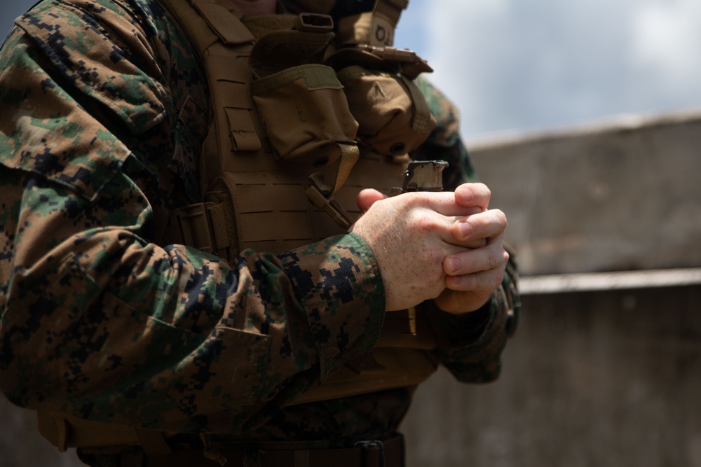 CLC-34 Marines conduct first grenade range on Camp Blaz Skaggs UTC