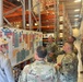 MG Shirley and CSM Gusman conduct site visit at AFSBn-K