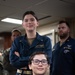 Midshipmen Brief aboard Boxer