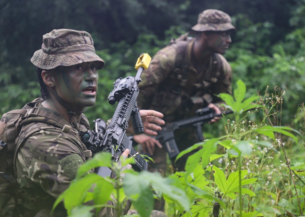 2ID leads squad field training exercise with New Zealand Army soldiers.