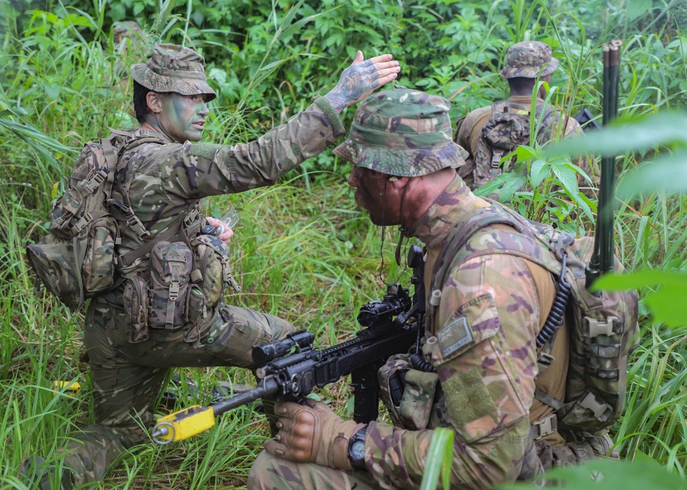 2ID leads squad field training exercise with New Zealand Army soldiers.
