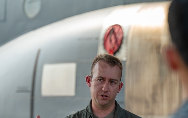 374 AW hosts JASDF personnel for C-130J static display tour