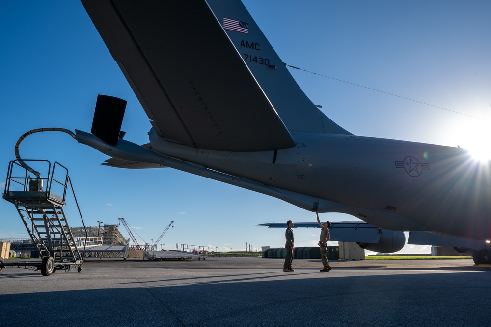 Aerial allies in action: 909th ARS meets the fleet