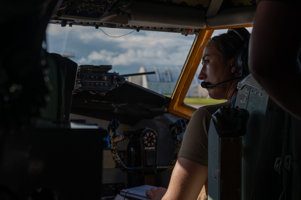 Aerial allies in action: 909th ARS meets the fleet