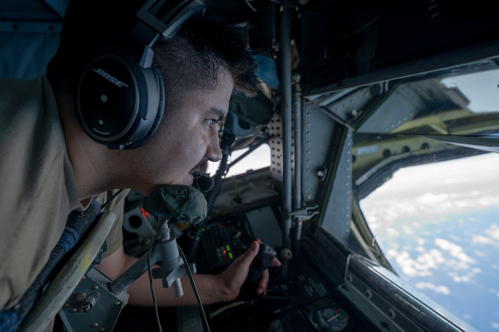 Aerial allies in action: 909th ARS meets the fleet
