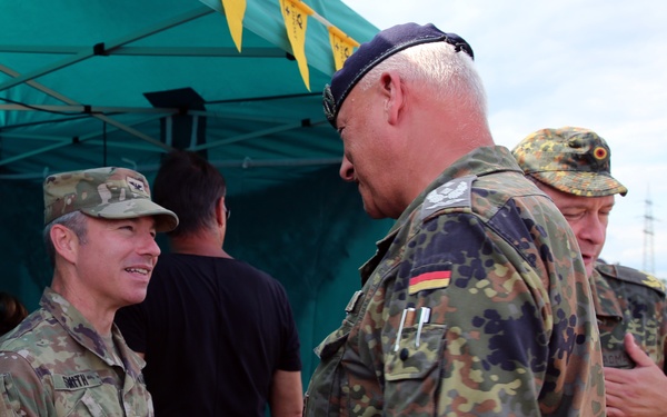 2d TSB personnel showcase Signal Capabilities at Hessen State Fair 2025