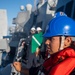 USS Higbee Conducts Replenishment-at-Sea with USS Nimitz