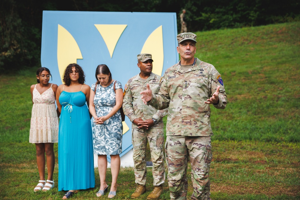 21st TSC Change of Command Ceremony