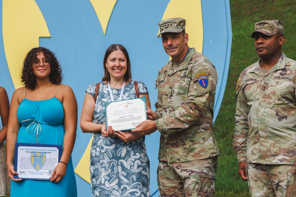 21st TSC Change of Command Ceremony 