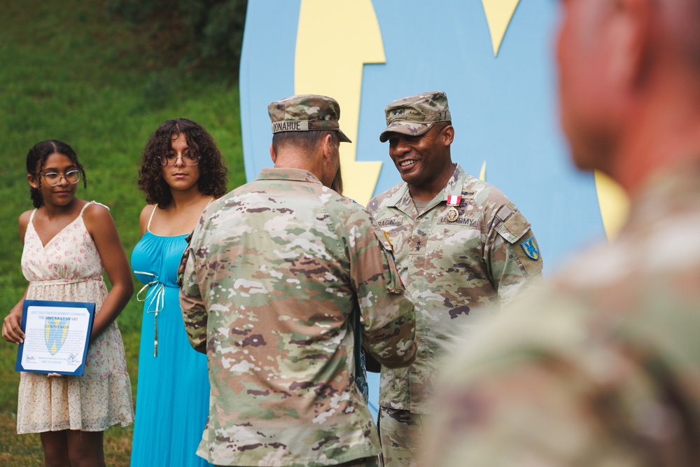 21st TSC Change of Command Ceremony 