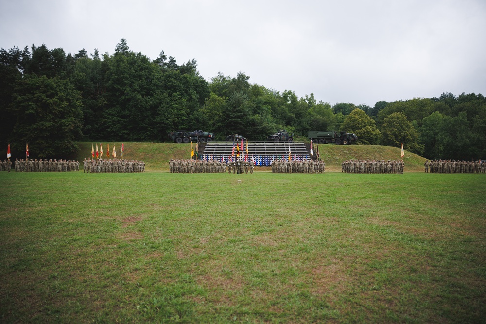 21st TSC Change of Command Ceremony 