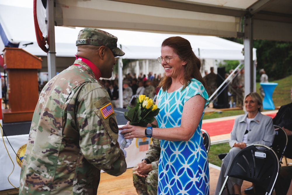 21st TSC Change of Command Ceremony