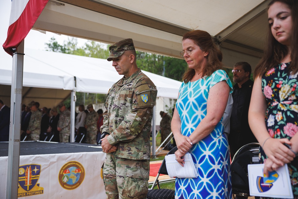 21st TSC Change of Command Ceremony