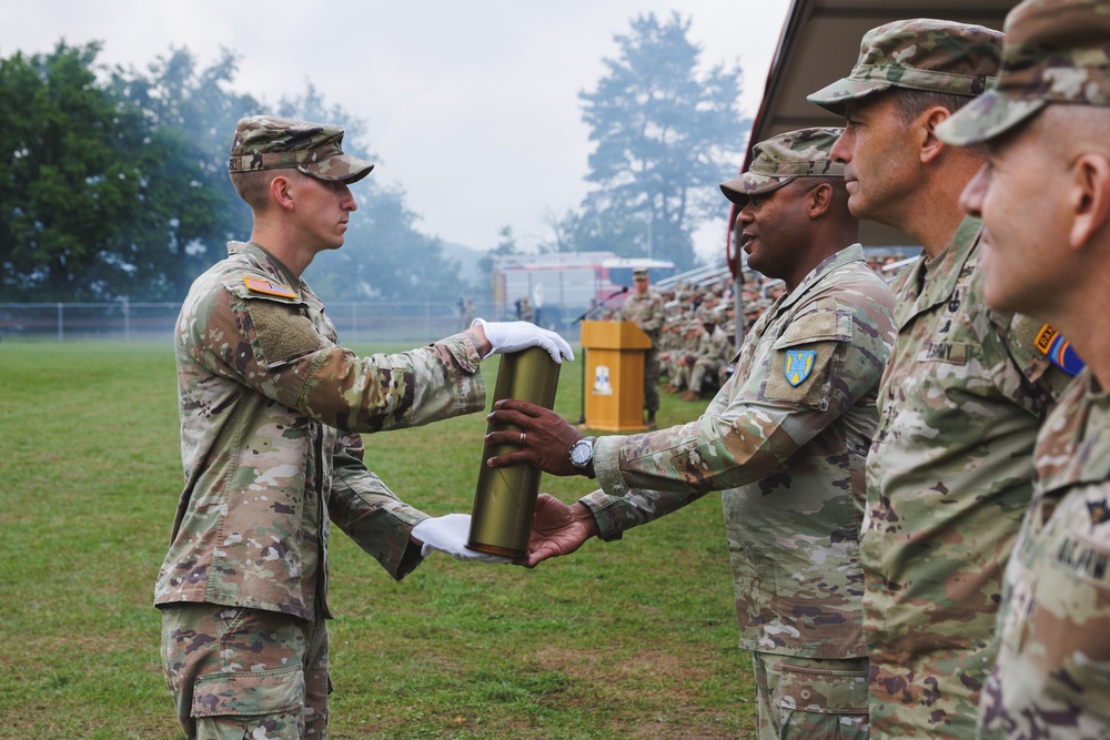 21st TSC Change of Command Ceremony