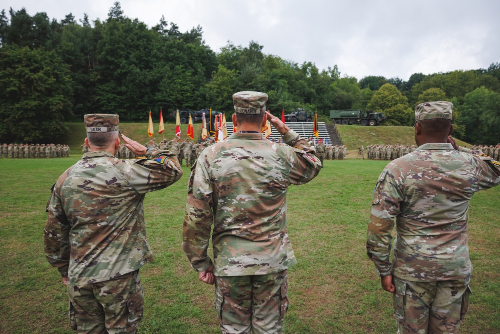 21st TSC Change of Command Ceremony