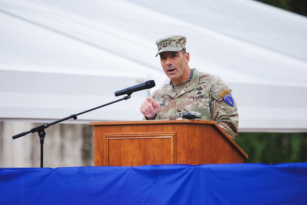 21st TSC Change of Command Ceremony