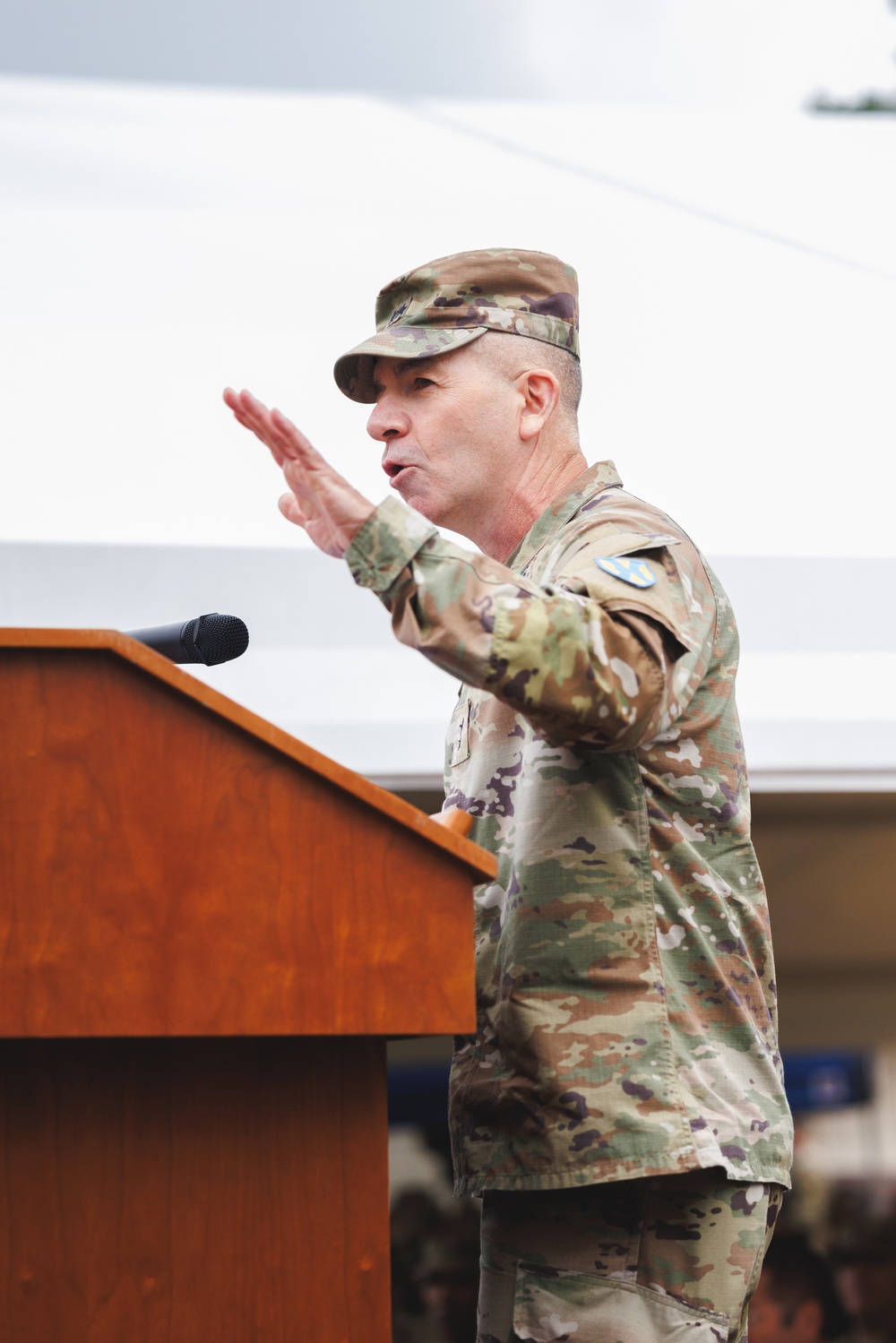 21st TSC Change of Command Ceremony