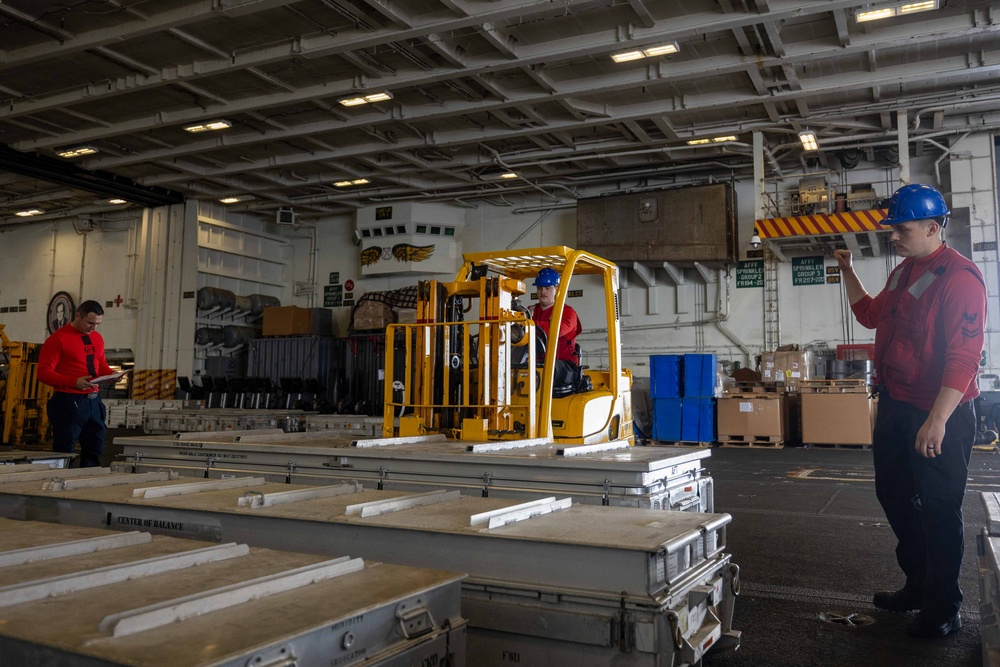 Daily Operations Aboard USS George H.W. Bush (CVN 77)