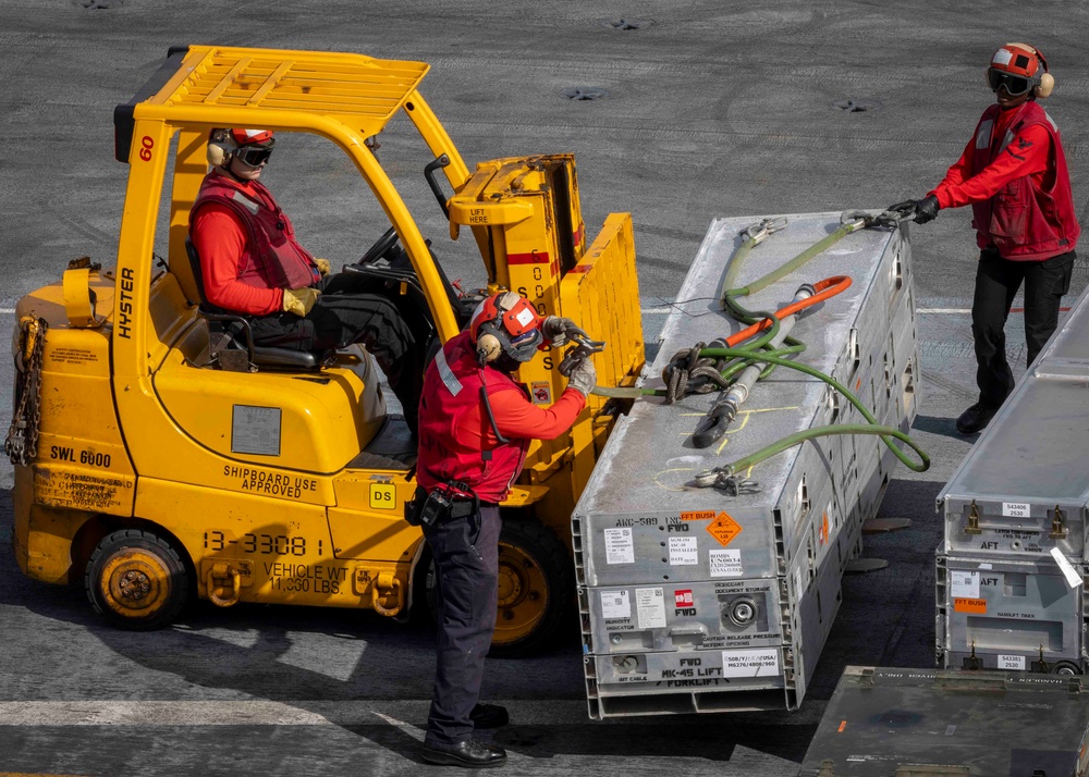 Daily Operations Aboard USS George H.W. Bush (CVN 77)