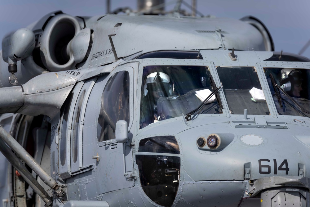 Daily Operations Aboard USS George H.W. Bush (CVN 77)