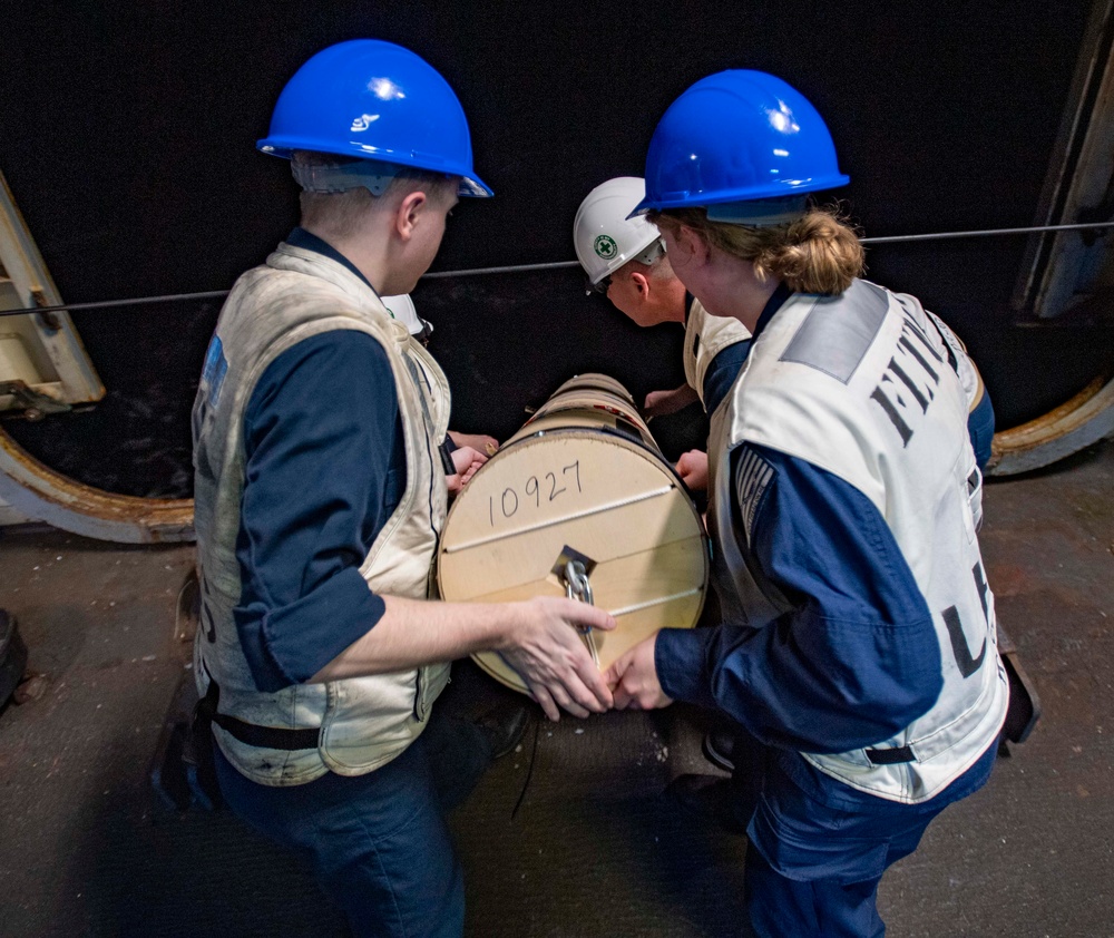 USS America (LHA 6) Conducts Oceanic Data Collection