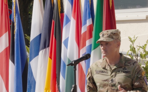 U.S. Army Europe and Africa welcomes new command sergeant major