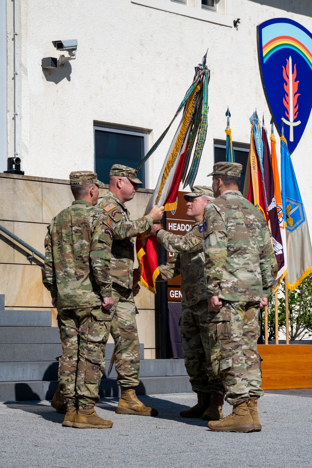 USAREUR-AF holds change of responsibility ceremony at Clay Kaserne