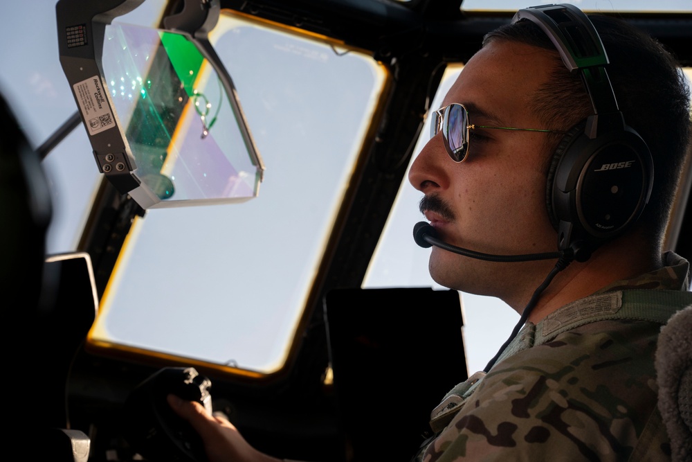 Look Out Below: Pararescuemen Jump From HC-130J Combat King II