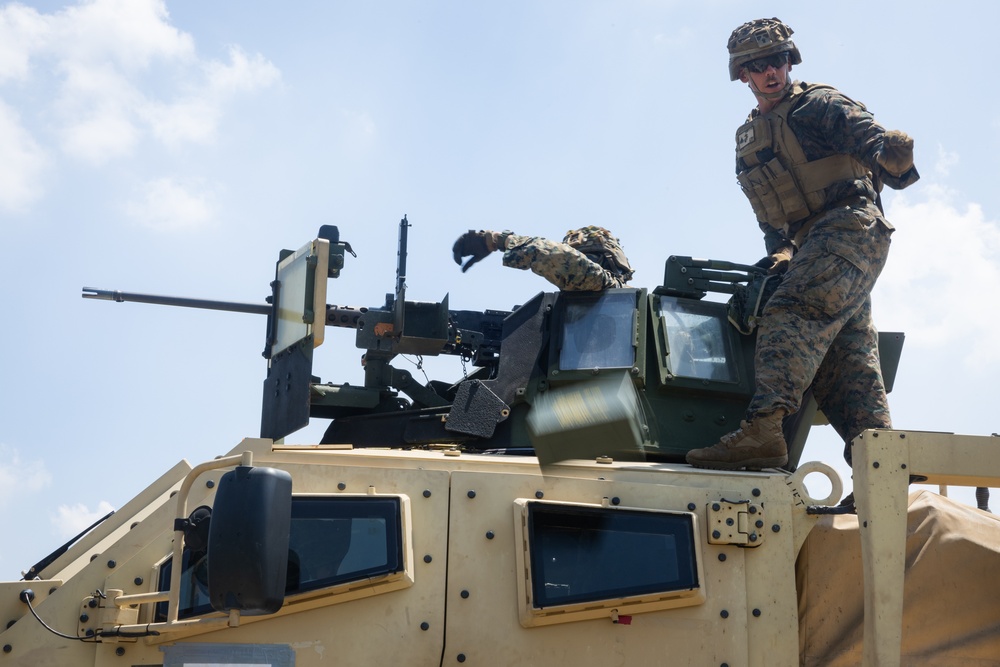 2/23 Marines conduct MAAWS and Mounted Crew-Served Weapons Ranges