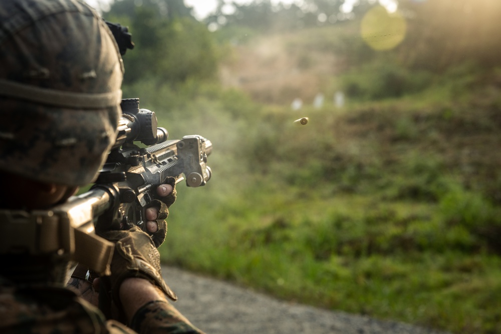 2/23 Marines and ROK Marines Conduct Reaction to Contact Drills during KMEP 25.2