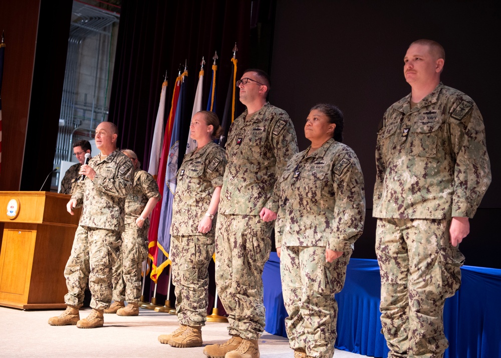 RADM Blackmon, RDML Walz Present Awards during LSE 2025