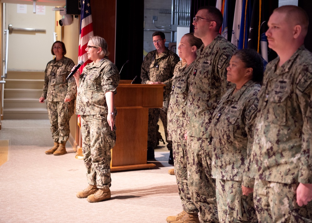 RADM Blackmon, RDML Walz Present Awards during LSE 2025