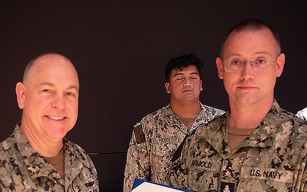 RADM Blackmon, RDML Walz Present Awards during LSE 2025