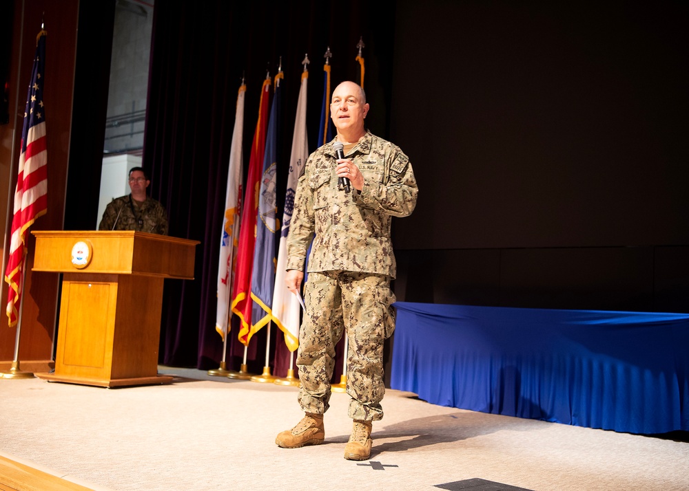 RADM Blackmon, RDML Walz Present Awards during LSE 2025