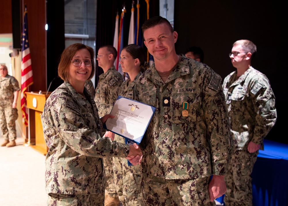 RADM Blackmon, RDML Walz Present Awards during LSE 2025