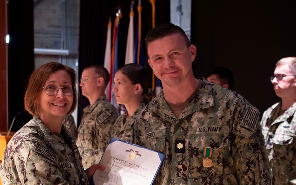 RADM Blackmon, RDML Walz Present Awards during LSE 2025