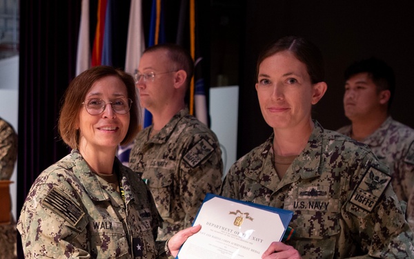 RADM Blackmon, RDML Walz Present Awards during LSE 2025