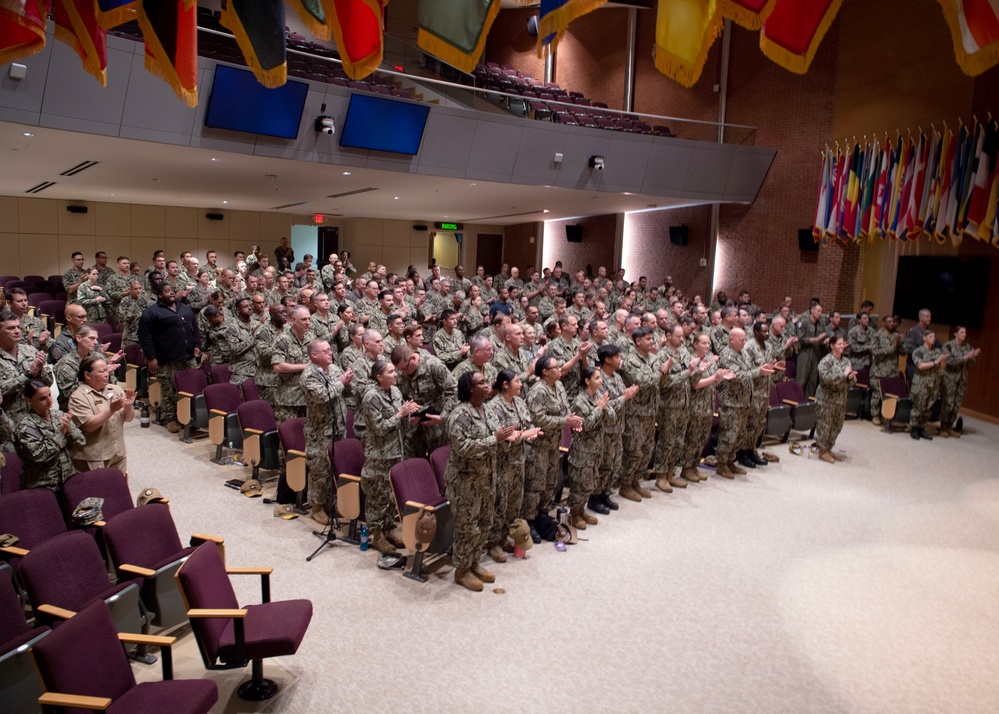 RADM Blackmon, RDML Walz Present Awards during LSE 2025