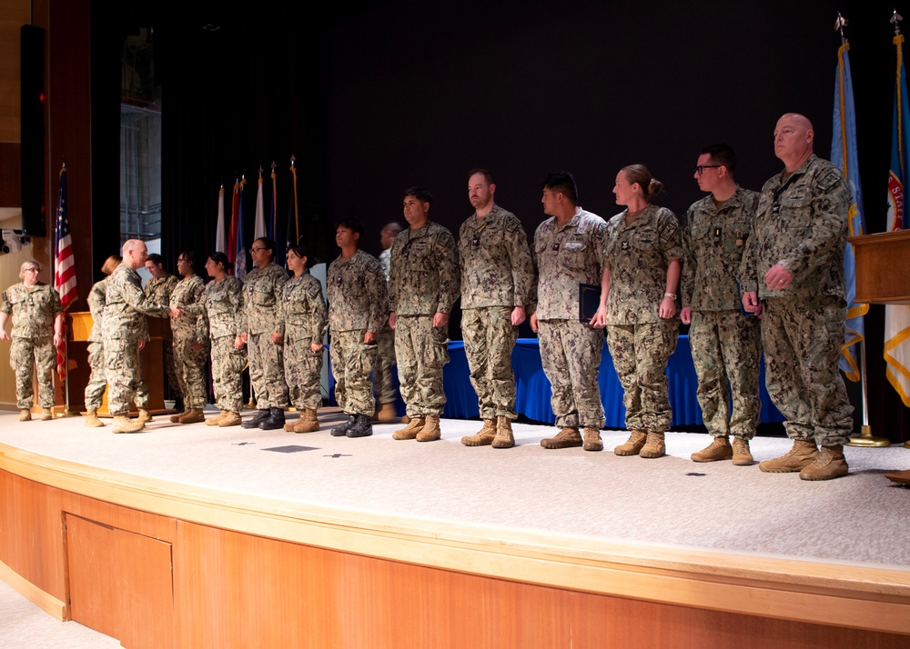 RADM Blackmon, RDML Walz Present Awards during LSE 2025