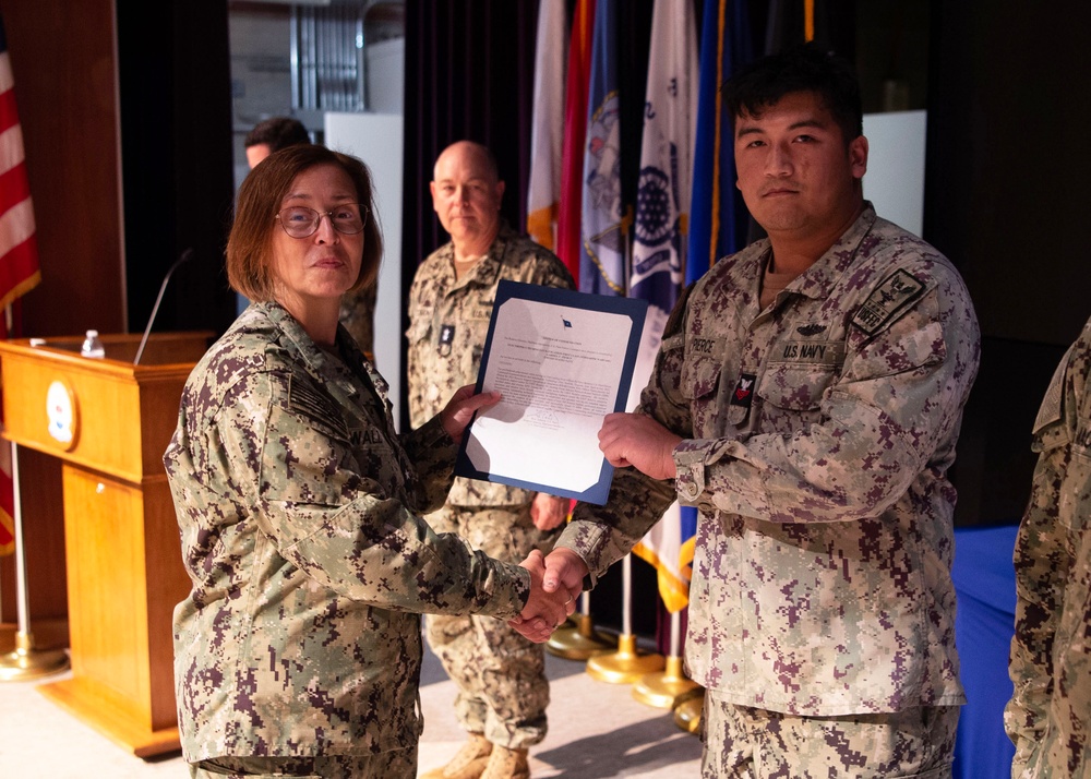 RADM Blackmon, RDML Walz Present Awards during LSE 2025
