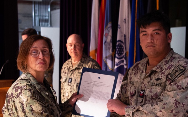 RADM Blackmon, RDML Walz Present Awards during LSE 2025