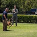 Military police demonstration at Hilton Head Prep School