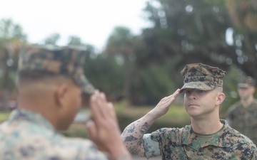 MCRD Parris Island Meritorious Promotion Ceremony